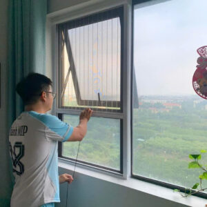 Mẫu Cửa Luối Chống Muỗi Dạng Cuốn - AX2